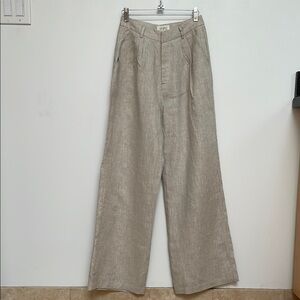 DISSH Linen Wide Leg Pants